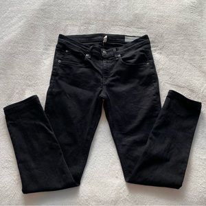 Rag & Bone Women’s Black Skinny Jeans W1502K520 size 28